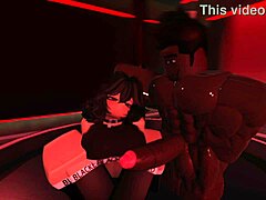 Hey, taking on this night job with intense black sex action.