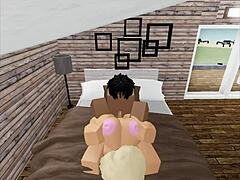 Bbw craves more massive black cock action in intense session with big tits and ass bouncing.