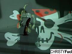 Christy Mack Plays with Ass and Wet Pussy