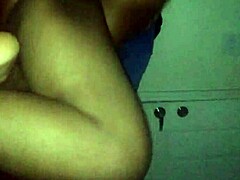 Bold riding big black cock in trap with ebony amateur couple action