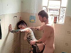 Massive Cock Dreams Of Pounding Stepsister's Wet Pussy And Big Ass In Steamy Bathroom Action
