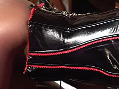 this hot ebony babe takes on a monster big black cock in rough 1 on 1 sex for wet pussy orgasm