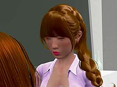 Lets Play Arizona Unbridled Part 9 with Big Tits Redhead in USA Adventure