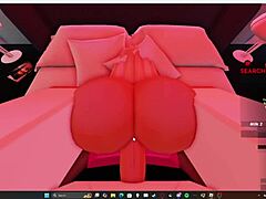 Big booty girl dominates with intense riding and takes deep backshots in wild session.