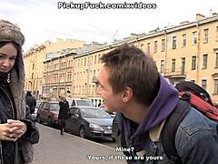 Skinny Brunette Performs Oral At Wild Stag Party With Group Involvement In Reality Scene