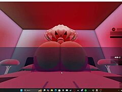 Big booty girl dominates with intense riding and takes deep backshots in wild session.