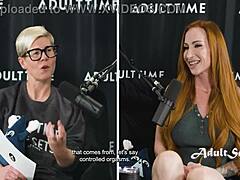 a casual interview podcast featuring the stunning redhead sophia locke