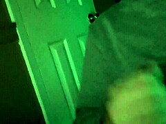 Masturbating solo for my girlfriend with intense strokes