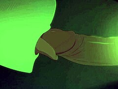 Festive Christmas Blowjob With Cumshot