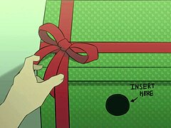 Festive Christmas Blowjob With Cumshot