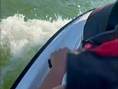 Thrilling Naked Jet Ski Ride and Mechanical Bull in Thong Bikini Adventure