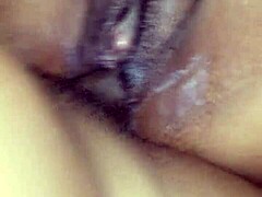 fat cock stretches big pussy for intriguing creampie surprise