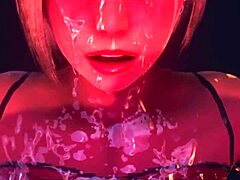 nelly gets banged doggystyle and bent over for multiple orgasms with facial cumshots