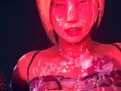 nelly gets banged doggystyle and bent over for multiple orgasms with facial cumshots