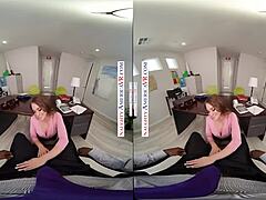 Kenzie gets naughty at the office, sucking and fucking you in POV style