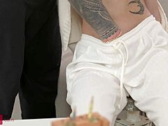 Kwini Kim - Petite 18+ Asian Babe Fucks Muscular Guy