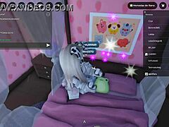 Curious busty woman connects intimately while her partner watches