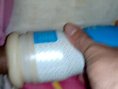 fuck sextoy with cock action