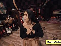 Natural Busty Teen Takes Massive Cum Loads on Pretty Face!