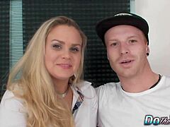 Blonde Barra Brass Intense Anal Creampie Beside Cuckold