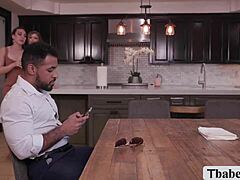 want to join these two horny shemales seducing a black guy for cock fun?