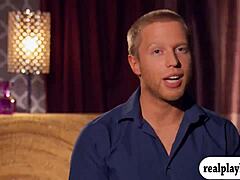 we were all out there, swingers just enjoyin' the fun outside the mansion...