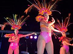 Sambão 2022 Features Big Ass In Tight Stockings And Pantyhose