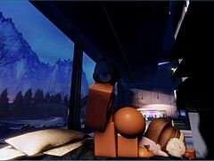 Sexo intenso com fã metendo pauzão monstro na putaria