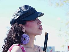 Bdsm Scene Where Emmita Misbehaves and Fedora Delivers Strapon Punishment in Spanish