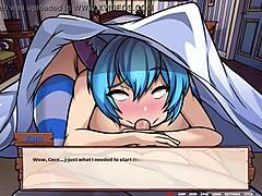 Oh man, that cat girl from breeding farm just nailed a morning blowjob scene!