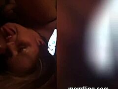 sexy cougar takes on a thrilling oral challenge