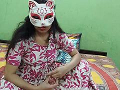 In this part, bhabhi's desires intensify during her passionate encounter. She explores deeper connections in the ongoing story.