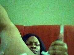 Making myself feel creamy and smooth in a relaxing way.