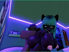 candy's demi-human friend gets fucked deep in part 2