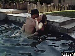 bury that dick as deep as possible in devon green's wet pussy during rough party 😈