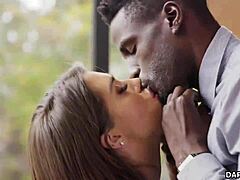 Joseline kelly pumps huge interracial cock in hardcore pussy action