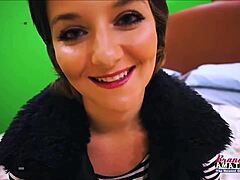 Horny Cutie Kylie Sucks Cock And Gets Pussy Fucked With Nipples Rubbed