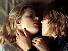 We're sharing a passionate kiss in this movie scene