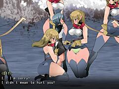 Yume-Same Elf Faces Tall Femdom Defeat with Intense Face Sitting Action!