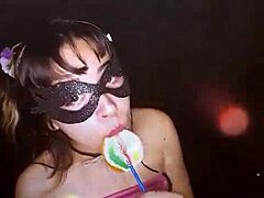 Bonneyuwu the cute young teen chupando chupetin at 11:46 looking beautiful 🍭