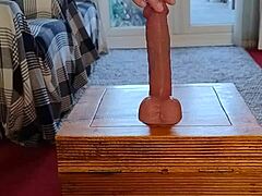 Who Wants To Replace My Dildo In This Naughty Homemade Orgasm Session