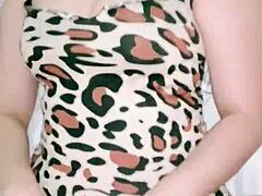 Chubby housewife who cheats often meets other men at work in secret