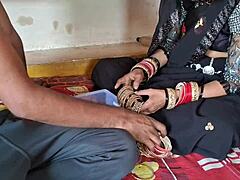 The first time milking big tits leads to intense action