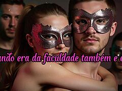 so i ended up turning into the little slut for my husband's friends in this erotic real story with synthetic images and voice