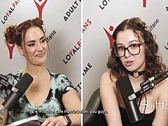 hey, check out these award-winning sluts sharing all that juicy cum gossip with lexi luna, cory chase, leana lovings, and siri dahl