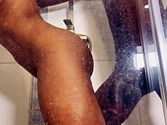 why dont you kneel and swallow that monster cock deep then ill pin you against the wall for intense pounding?