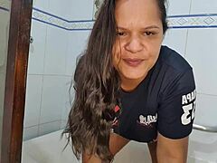 I totally have this wild fetish for Paulo, that rough mechanic fixing my car