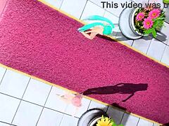 hatsune miku and luka perform in world's end dancehall with project diva nude mod fully exposed