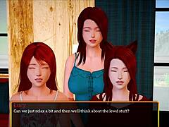 Big tits and redhead charm meet big ass massage in this intriguing family twist.