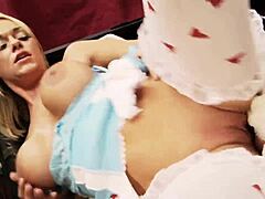 oh wow, this cosplay costume scene gets so wet and passionate with quick orgasms